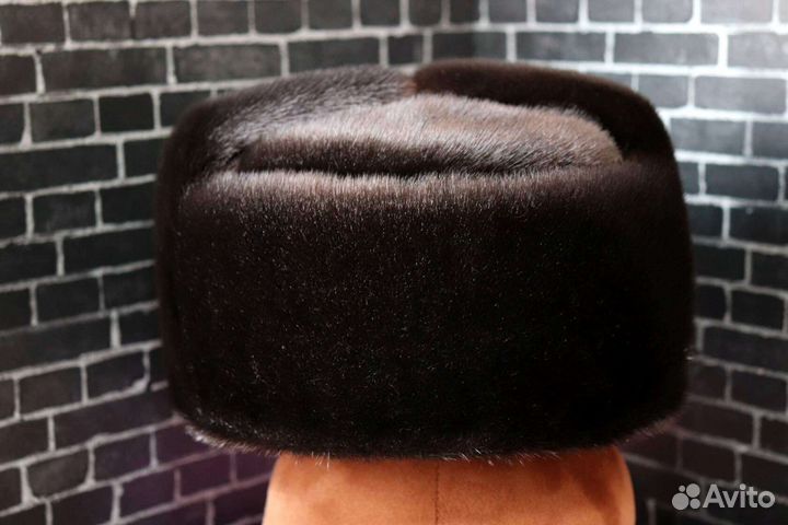 Мужская норковая кепка