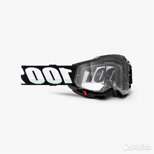 Очки 100 Accuri 2 OTG Goggle Black / Clear Lens