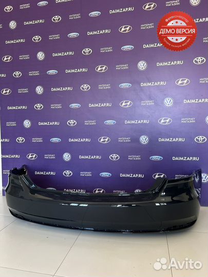 Бампер Задний Volkswagen Polo (15-20) / серый