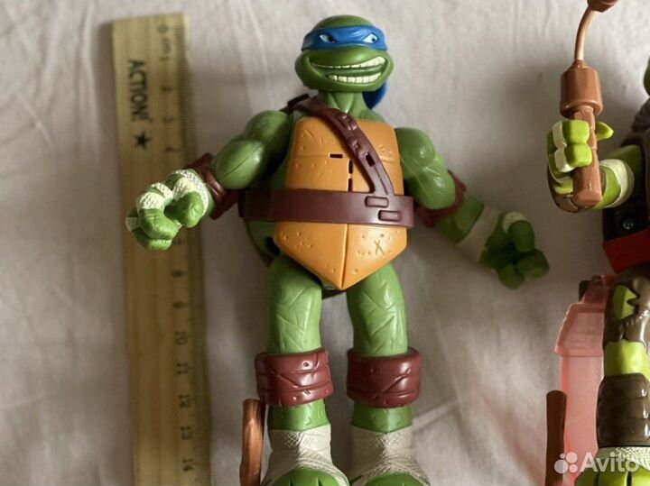 Черепашка-ниндзя 6 штук 15 см
