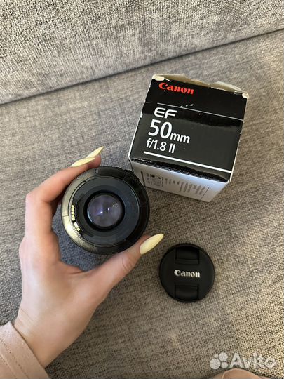 Объектив canon EF 50mm 1 8