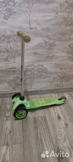 Самокат детский трехколесный бу