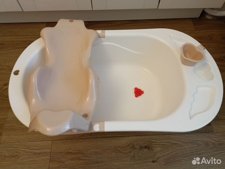 Детская ванночка для купания happy baby
