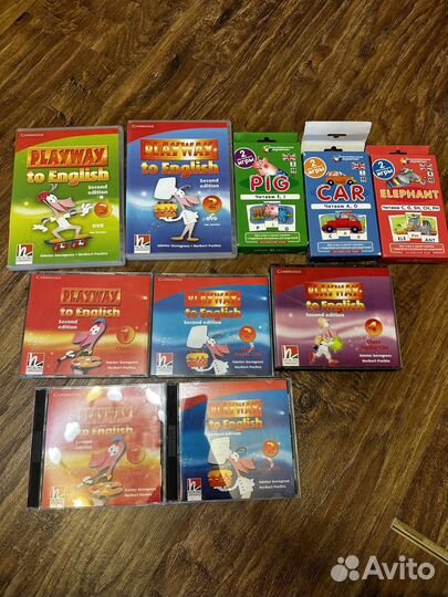 CD и DVD диски playway to english 1,2,3,4