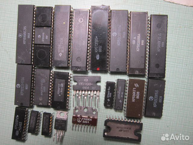 Микросхемы серии 533, 564, 565 из СССР купить в Москве | Электроника ...