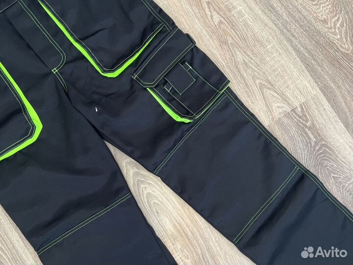 Полукомбинезон черный. Спецодежда