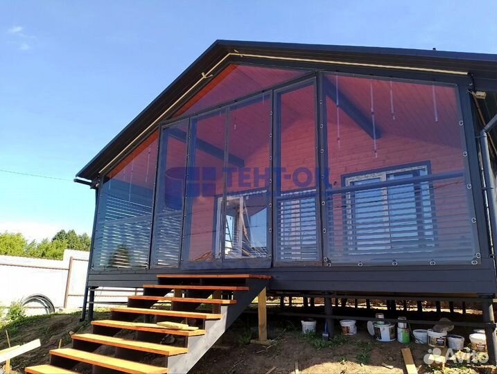 Мягкие окна для террас