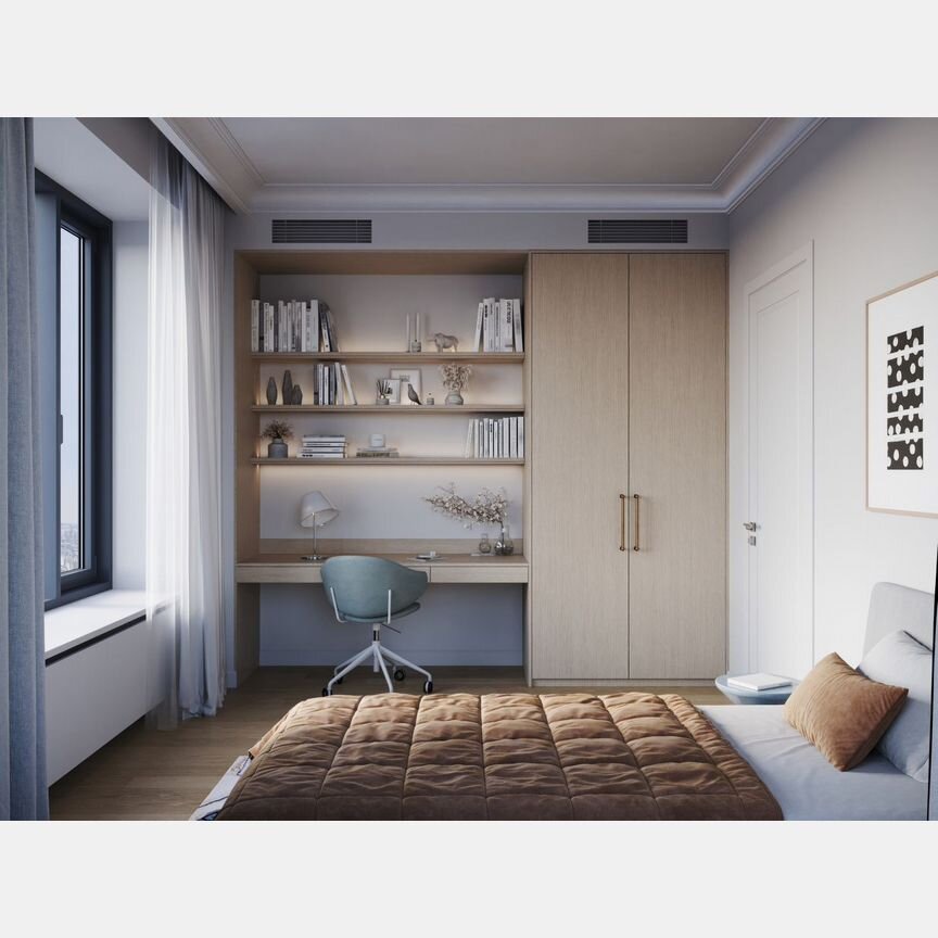 2-к. квартира, 44,7 м², 12/42 эт.