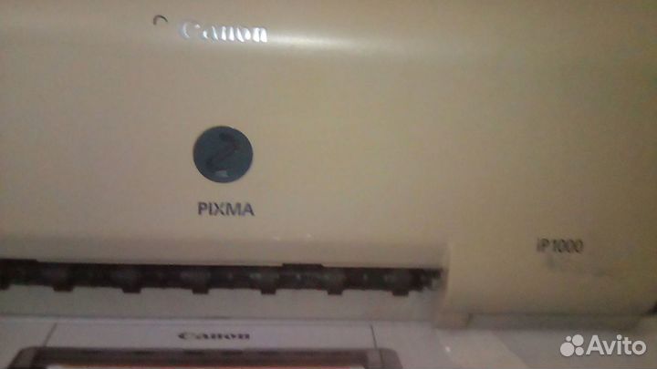 Фотопринтер Canon ip1000 новые картриджи