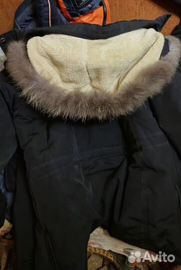 Мужская зимняя куртка парка