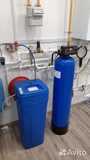 Фильтр для воды на весь дом Барьер WS1044/Ecomix А