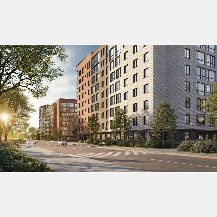 2-к. квартира, 56,1 м², 9/9 эт.