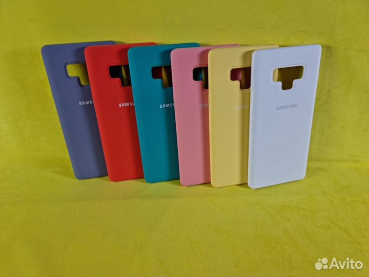Чехол Samsung note 9 Silicone Cover