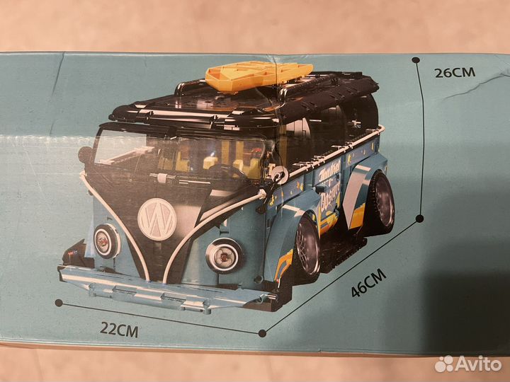 Конструктор аналог lego Фольксваген wagon