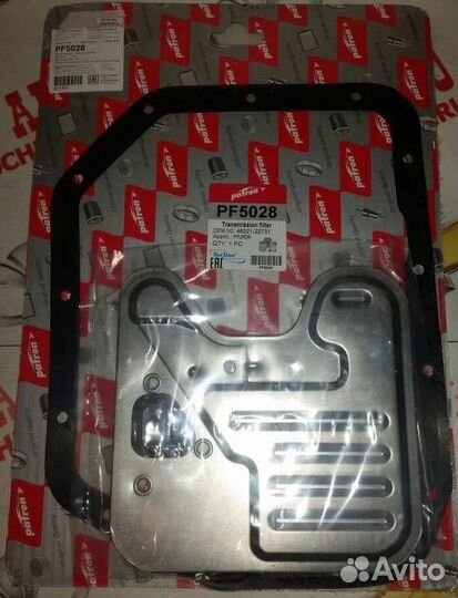 Patron PF5028 Фильтр АКПП с прокладкой к-кт hyunda