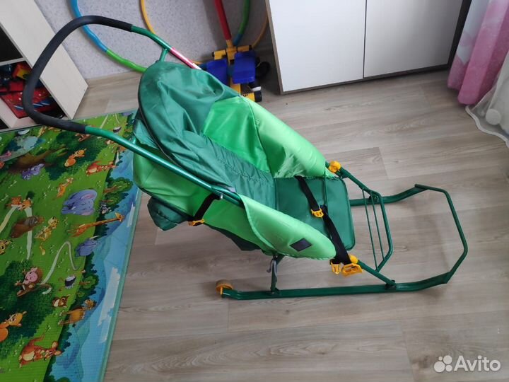 Детские санки коляска бу