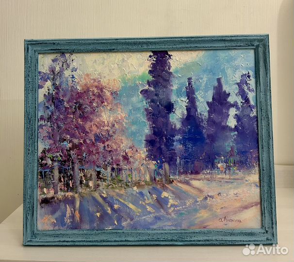 Картина маслом на холсте 