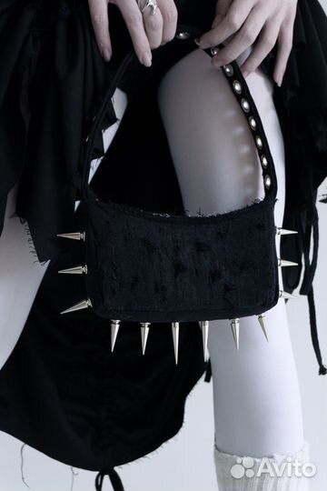 Джинсовая сумка y2k vintage opium стритвир