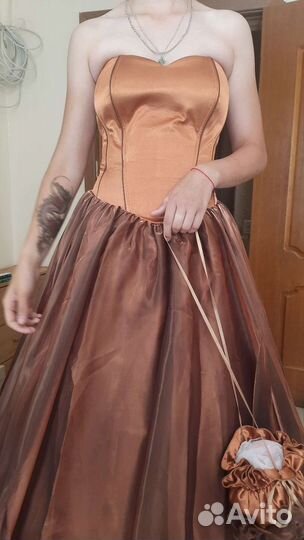 Вечернее платье в пол 50 52 размеров