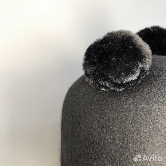 Шляпа Mango Шерсть