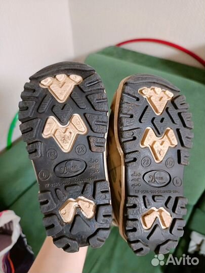 Детские резиновые сапоги