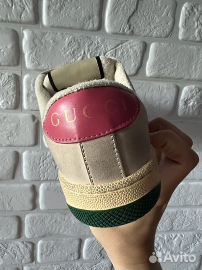 Кроссовки gucci 34-35 размер