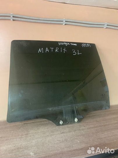 Стекло двери задней левой для Hyundai Matrix