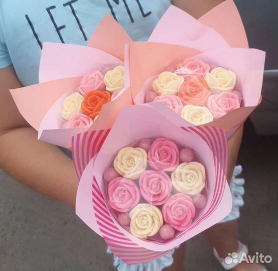 Шоколадные цветы. Сладкие букеты на 1сентября