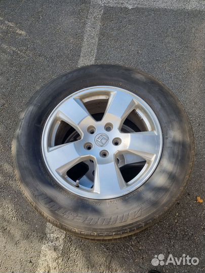 Комплект колес r17 4 шт honda bridgestone