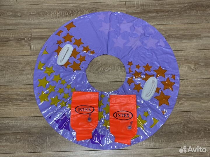 Круг и нарукавники для плавания
