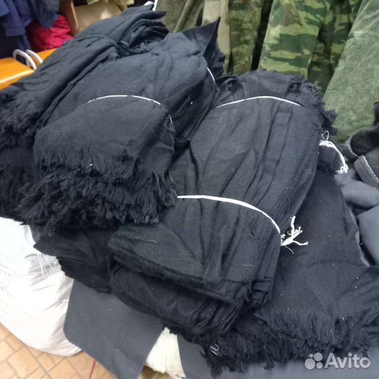 Кашне чёрное