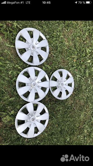 Колпаки на колеса r 16 toyota
