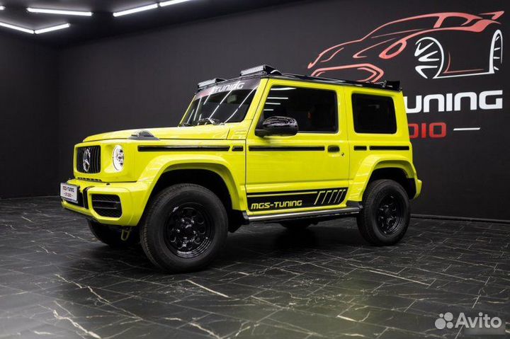 Обвес в стиле G-class W464 для Suzuki Jimny 2018+