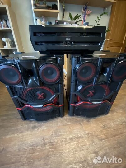 LG cm9740 колонки hi-fi x boom