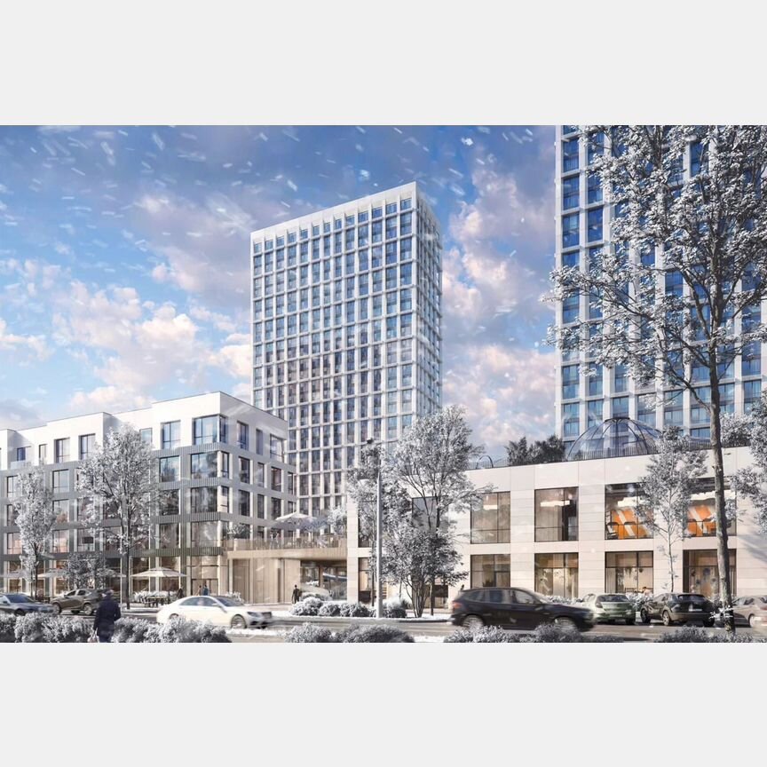 2-к. квартира, 50,2 м², 4/29 эт.