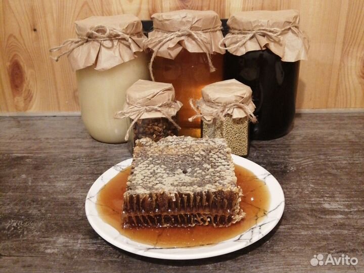 Алтайский Мед, перга, пыльца, прополис Омск