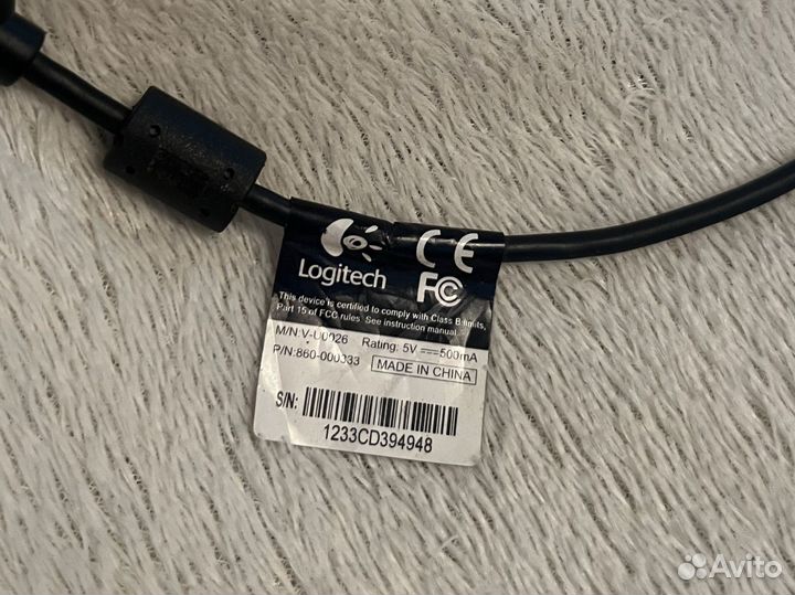 Веб-камера Logitech C170