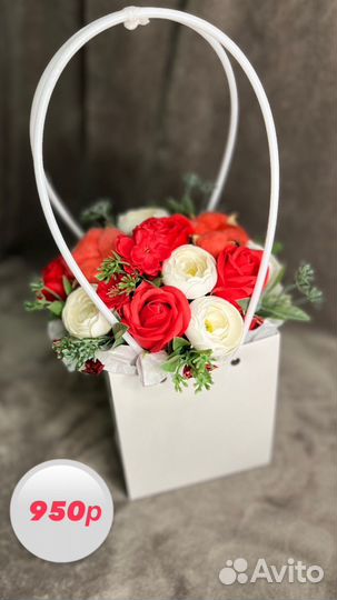 Мыльный букет