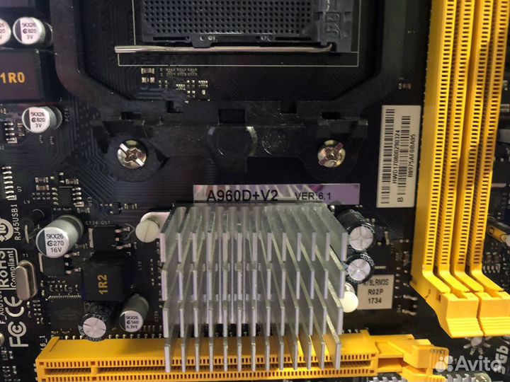 Материнская плата Biostar A960D+V2