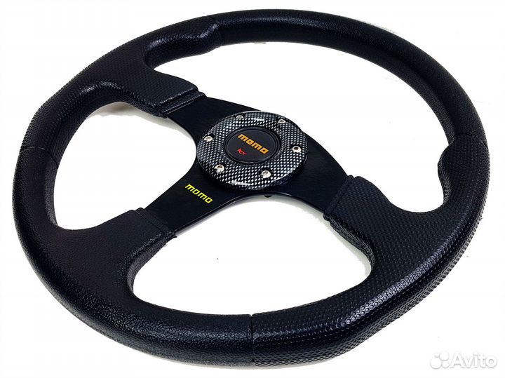 Руль momo Style - без выноса - 320мм (карбон/черны