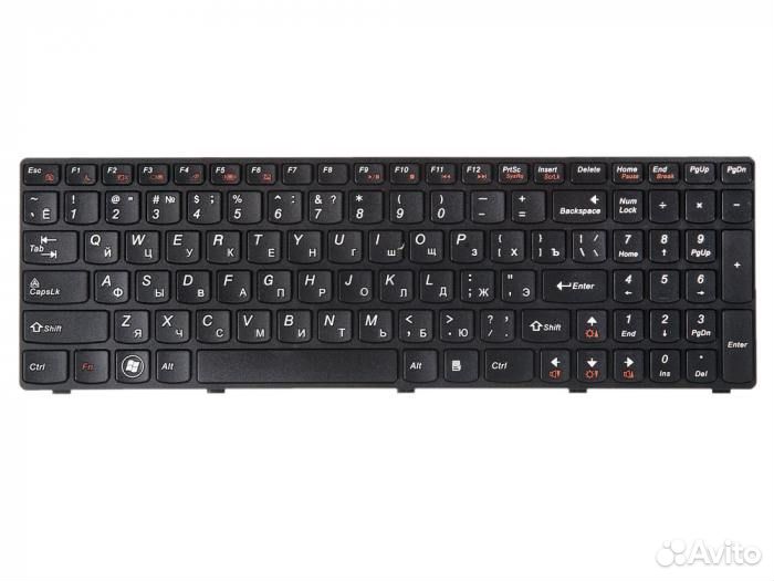 Клавиатура для ноутбука Lenovo Z570, B570, B590, V