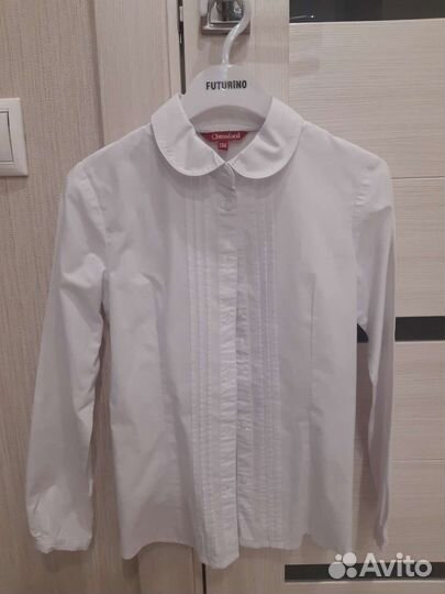 Рубашки школьные для девочки рост 134