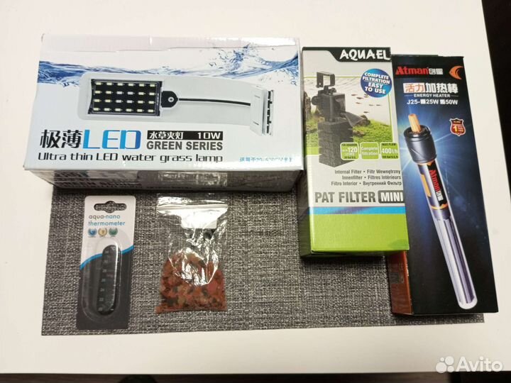 Аквариум 20 литров. Полный комплект