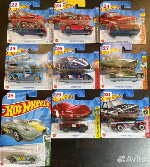 Hot Wheels машинки Main