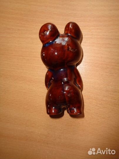 Олимпийский мишка СССР из керамики