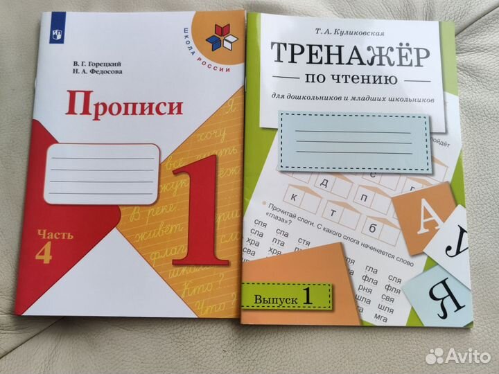 Рабочие тетради, учебные пособия