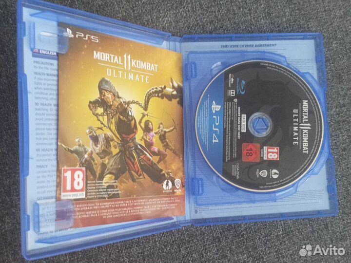 Mortal kombat 11 ultimate ps4 диск