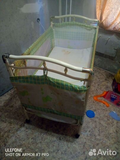 Детская кровать манеж бу