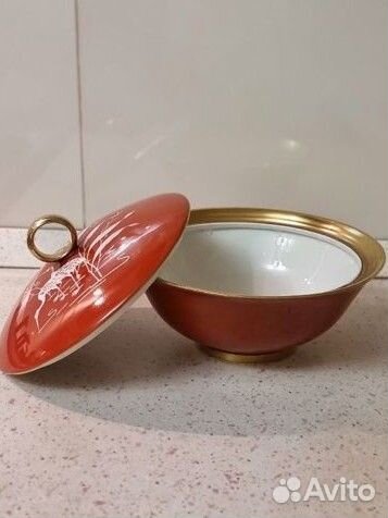 Бомбоньерка с аистом