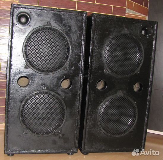 Колонки Кинап 2100W 2шт Pro-12'x2+Вч Акустика 4Ом